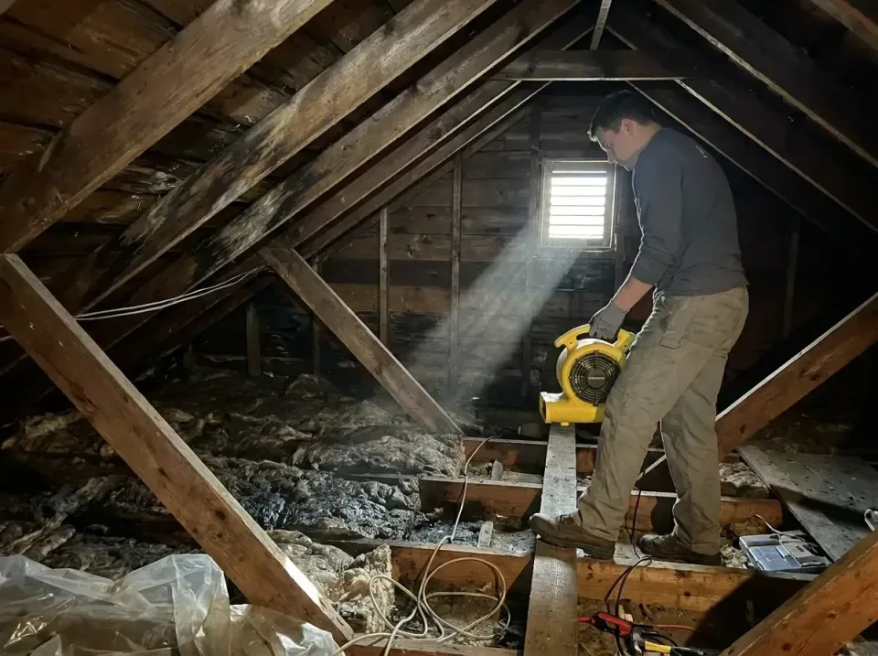 attic-water-damage-drying-proc-007 — frequently asked questions, Emergency Water Extraction & 24/7 Flood Response in Swansbo…